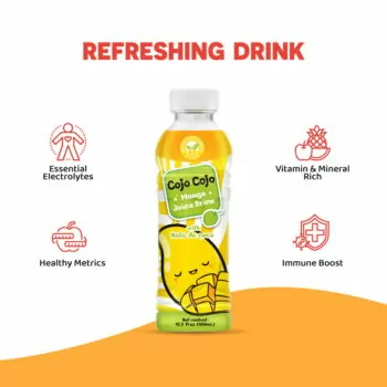 15.2 fl oz Cojo Cojo Mango juice drink with Nata de coco
