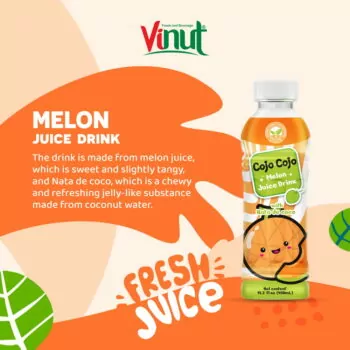 15.2 fl oz Cojo Cojo Melon juice drink with Nata de coco