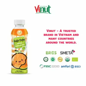 15.2 fl oz Cojo Cojo Melon juice drink with Nata de coco
