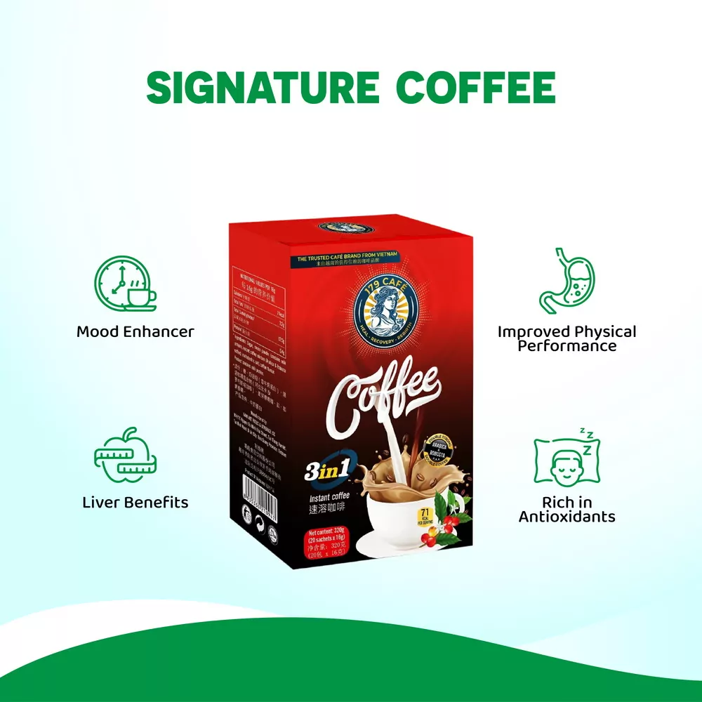 J79 Arabica & Robusta Instant Coffee 3 in 1 (Blend)