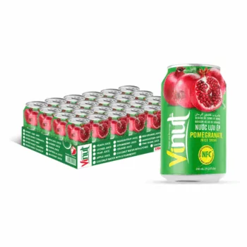 330ml VINUT Pomegranate Juice Drink Can (Tinned) - Image 2
