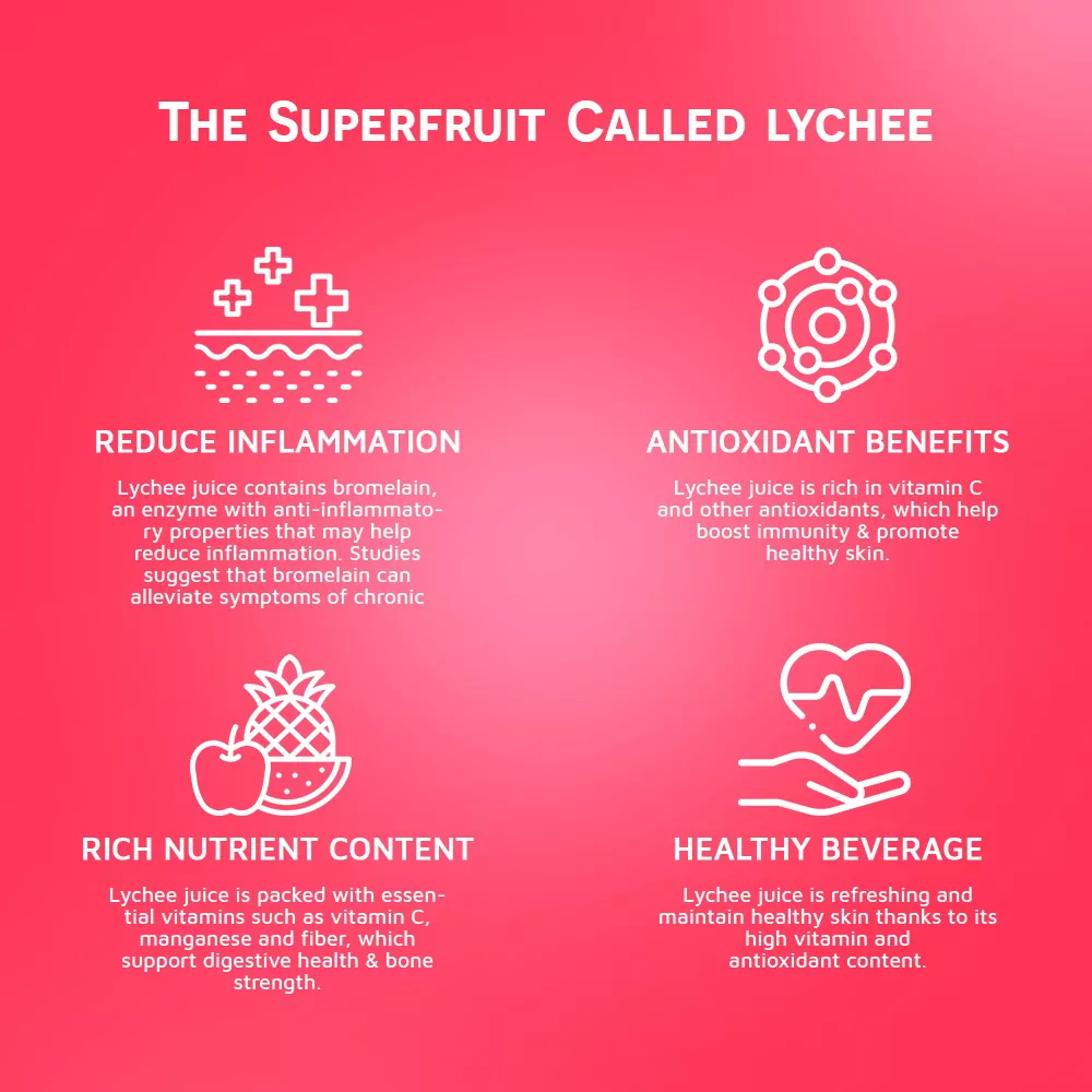 100 Lychee Juice drink