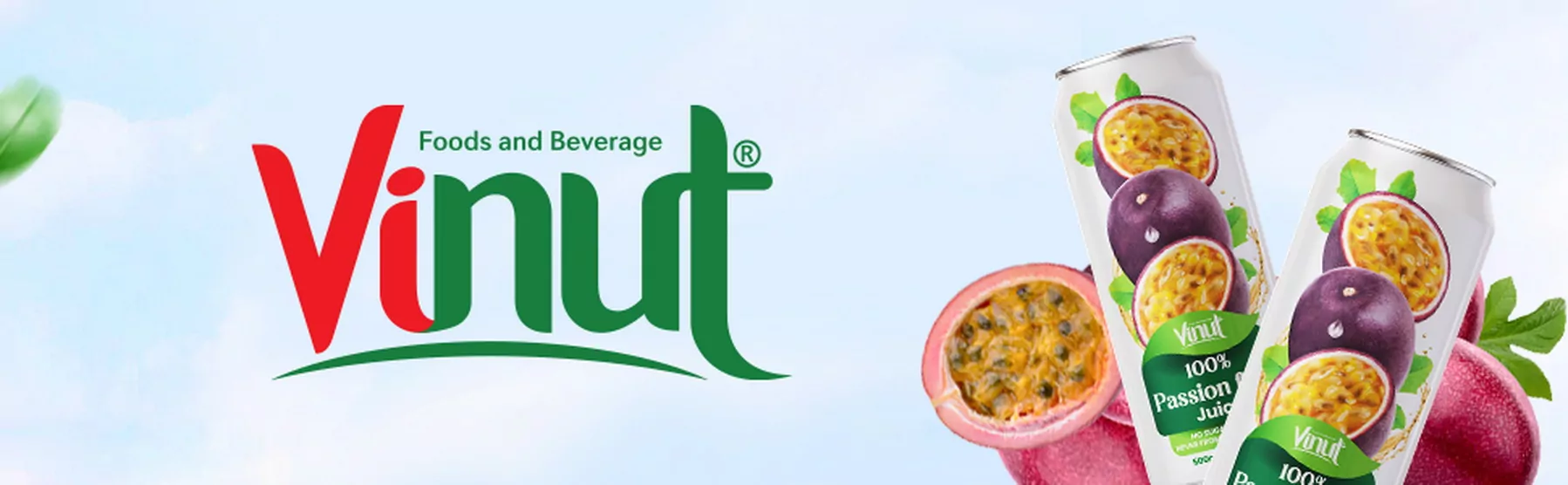 16.9 fl oz Vinut 100% NFC Passion Fruit Juice Drink (No Sugar Added)