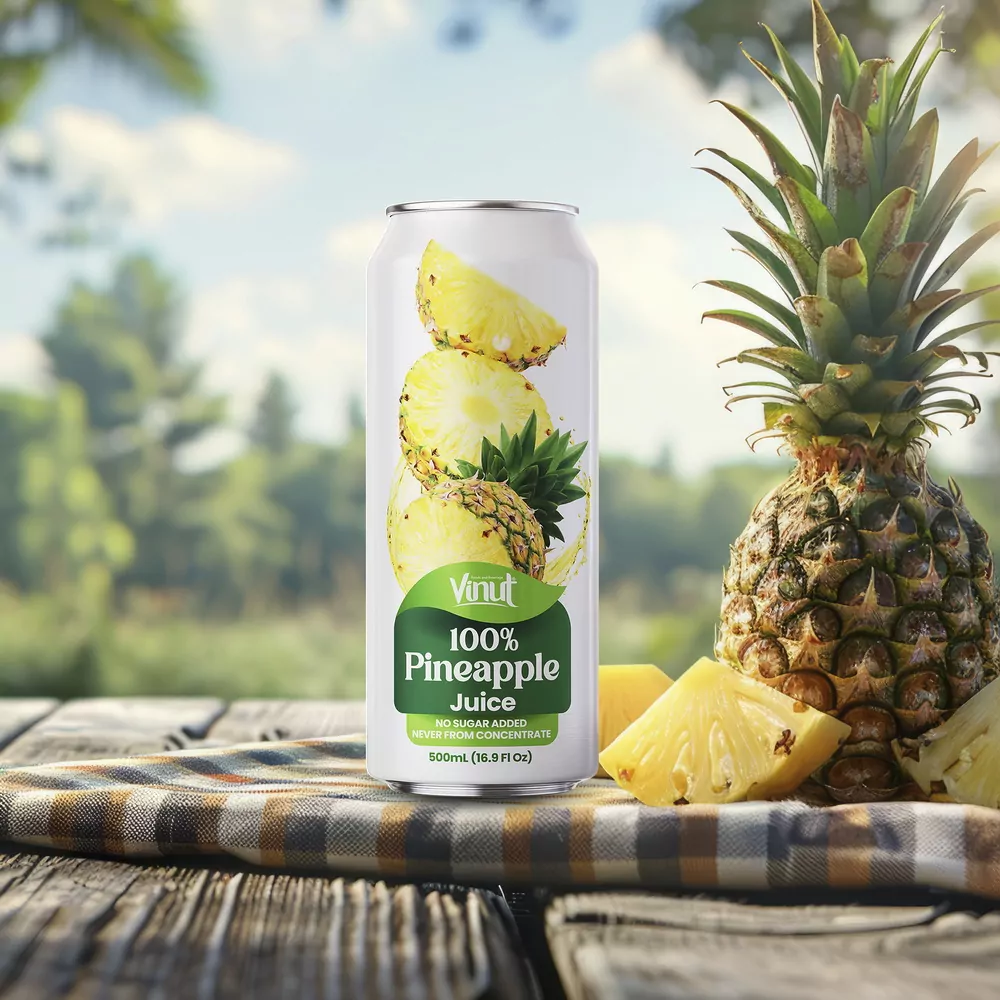 16.9 fl oz Vinut 100% NFC Pineapple Juice Drink (No Sugar Added)