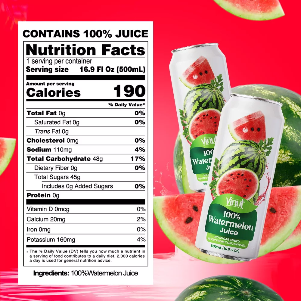 100 Watermelon Juice drink
