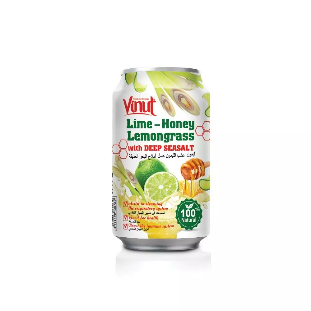 11.1 fl oz Vinut Lime Honey Lemongrass Juice drink