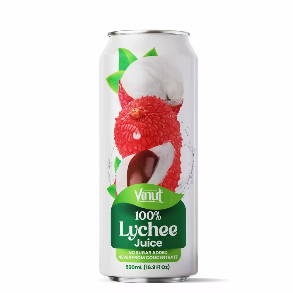 16.9 fl oz Vinut 100 NFC Lychee Juice drink No Sugar Added