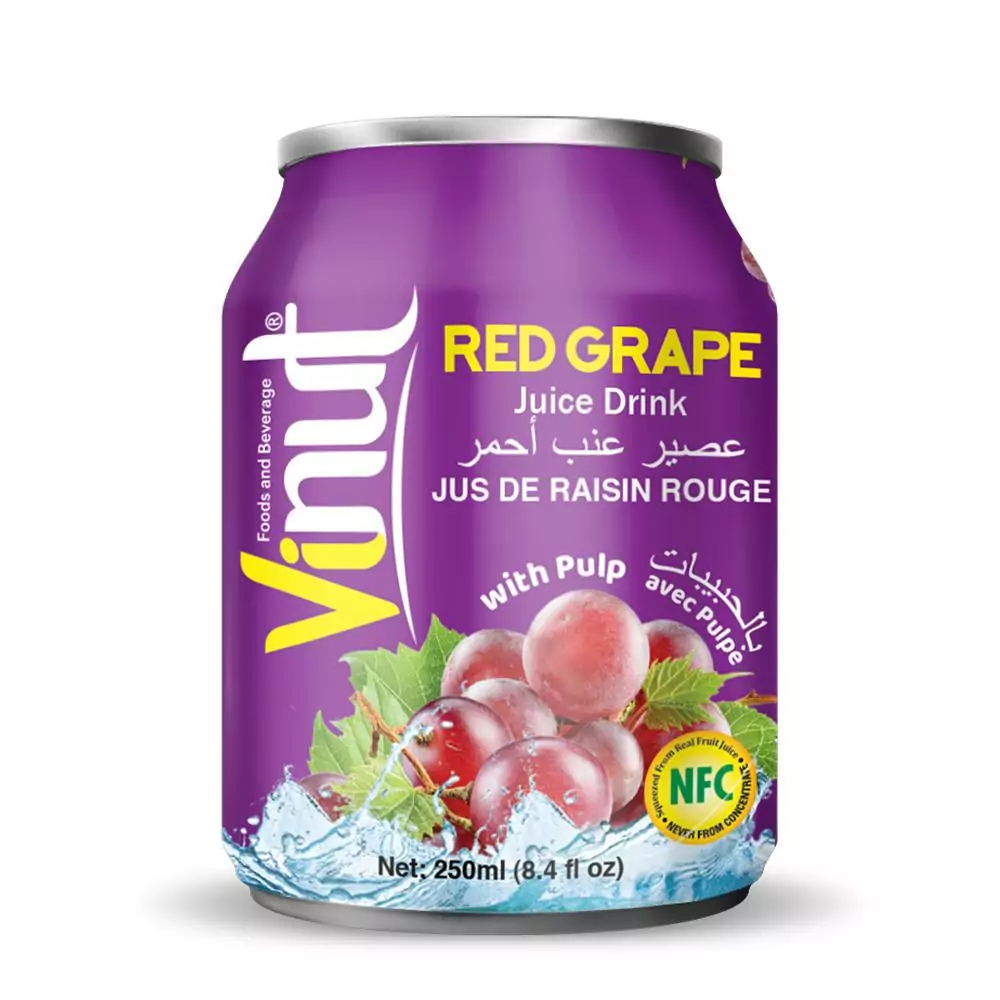 8.4 fl oz Vinut Red Grape Juice Drink with Pulp
