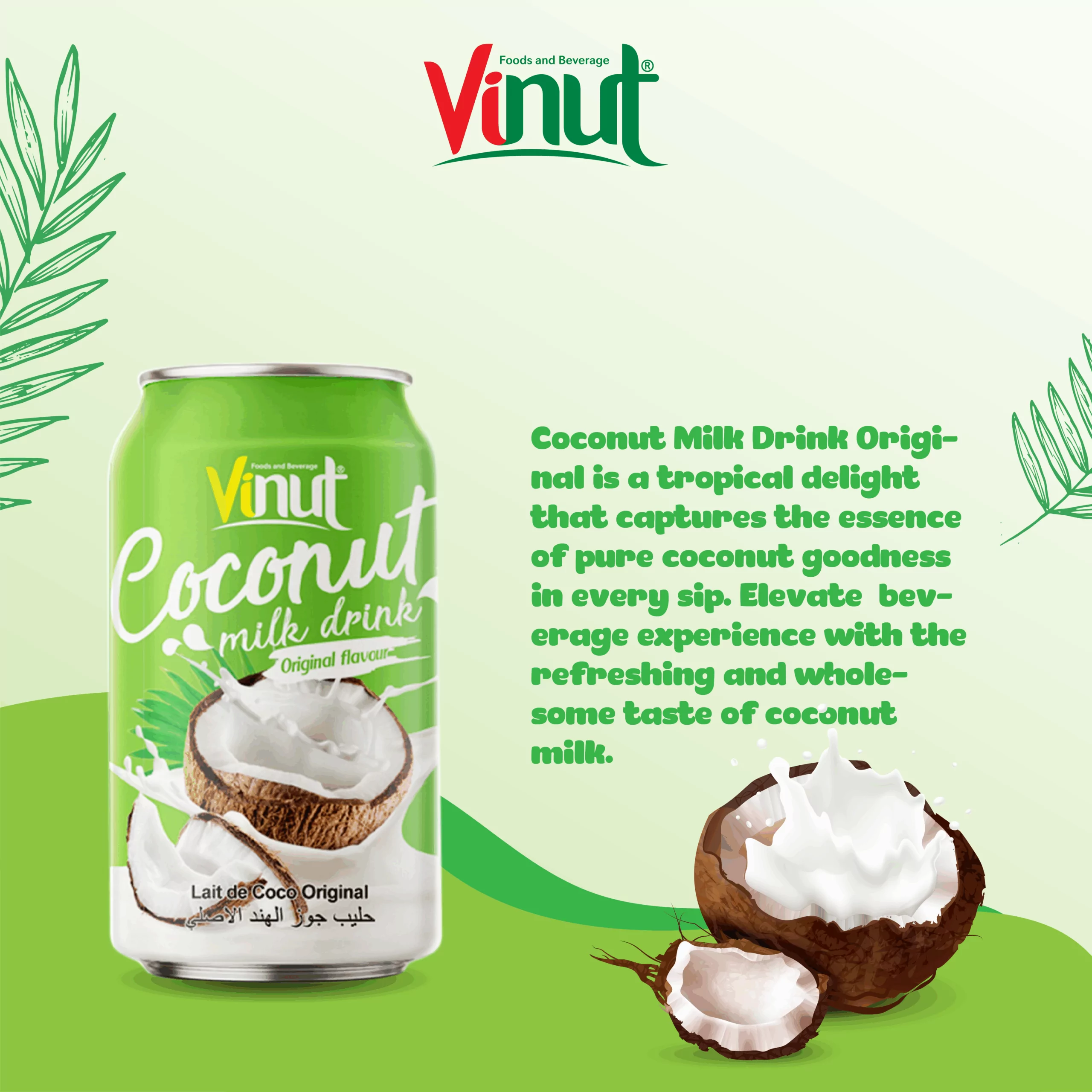 11.1 fl oz Vinut Coconut Milk Original