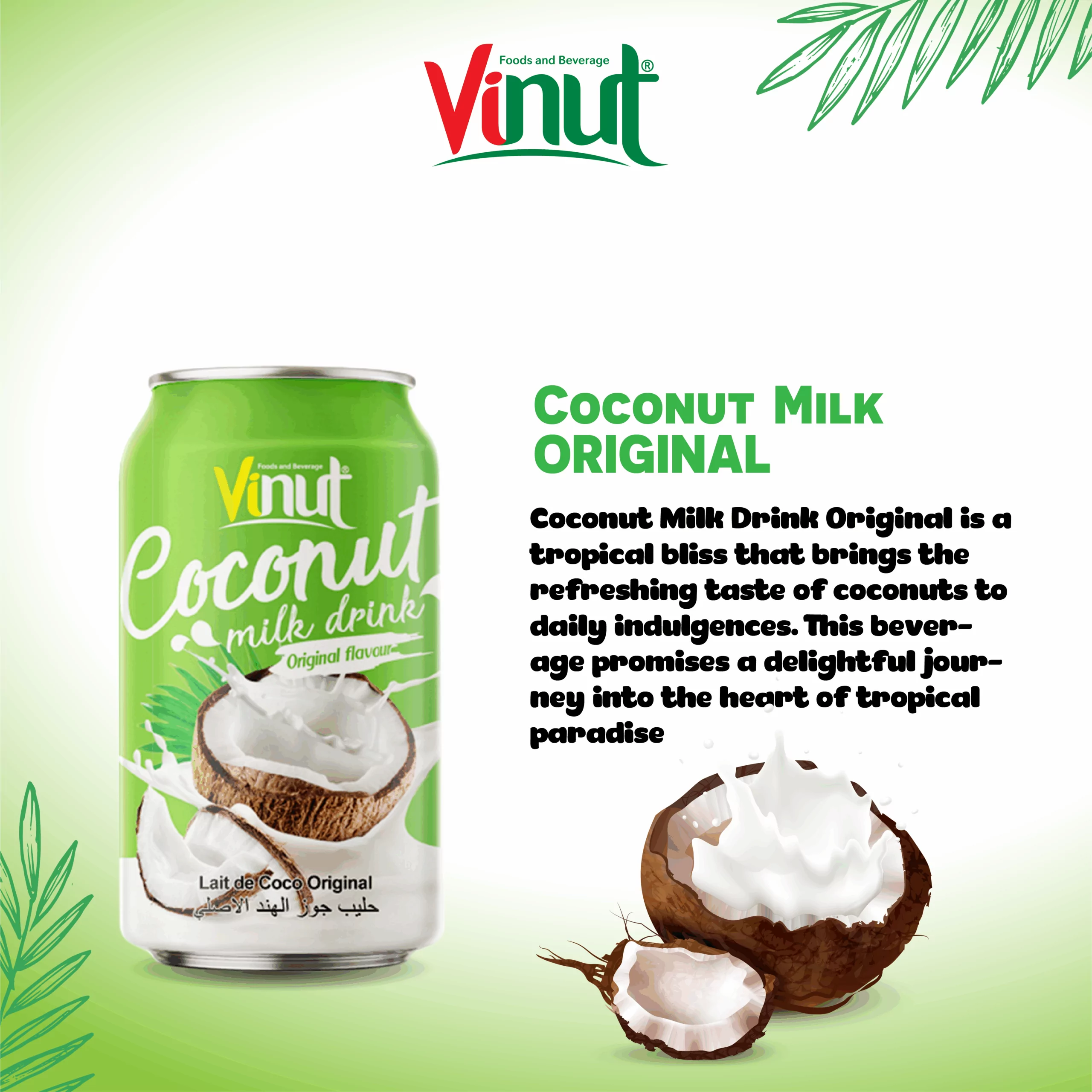 11.1 fl oz Vinut Coconut Milk Original