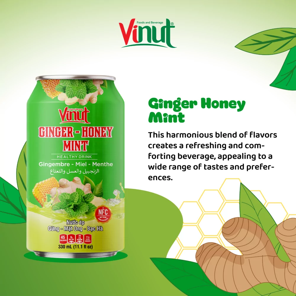 Ginger Honey Mint 330ml 01