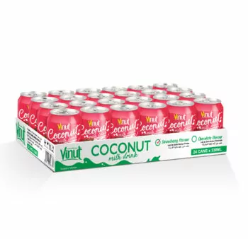 11.1 fl oz Vinut Coconut Milk with Strawberry Flavor - Image 2