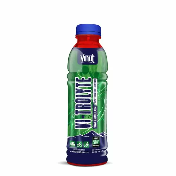 16.9 fl oz Vinut Hydration with Watermelon drink (icons, Vitamins, minerals)