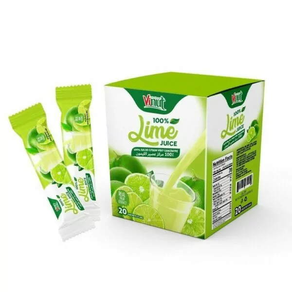 Vinut 100% Lime Juice Powder (box 20 bags)