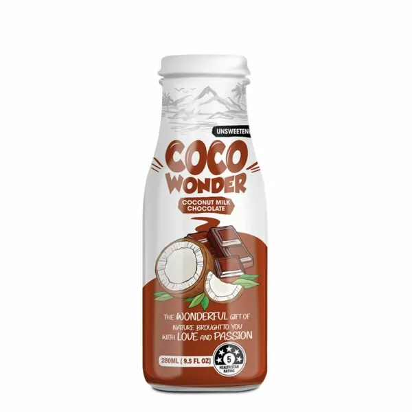 280ml Cocowonder Coconut milk with Chocolate