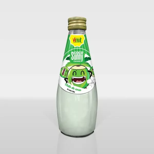 290ml Vinut Coco Sunny Coconut water with Nata de coco