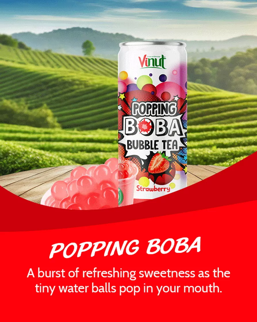 320ml Popping Boba Bubble Tea With Strawberry Flavor 600x750_2