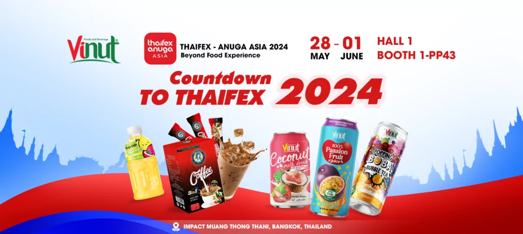 VINUT to join THAIFEX – Anuga Asia 2024