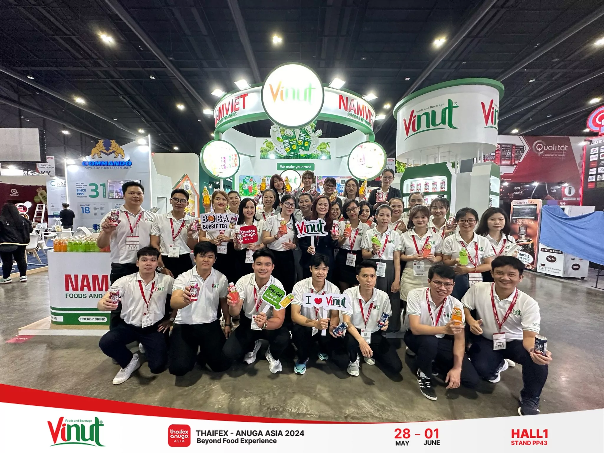 Vinut Gained Big Success at THAIFEX - Anuga Asia 2024