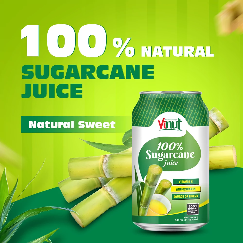 a can of sugar cane juice