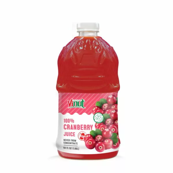64fl oz Vinut 100% Cranberry juice drink
