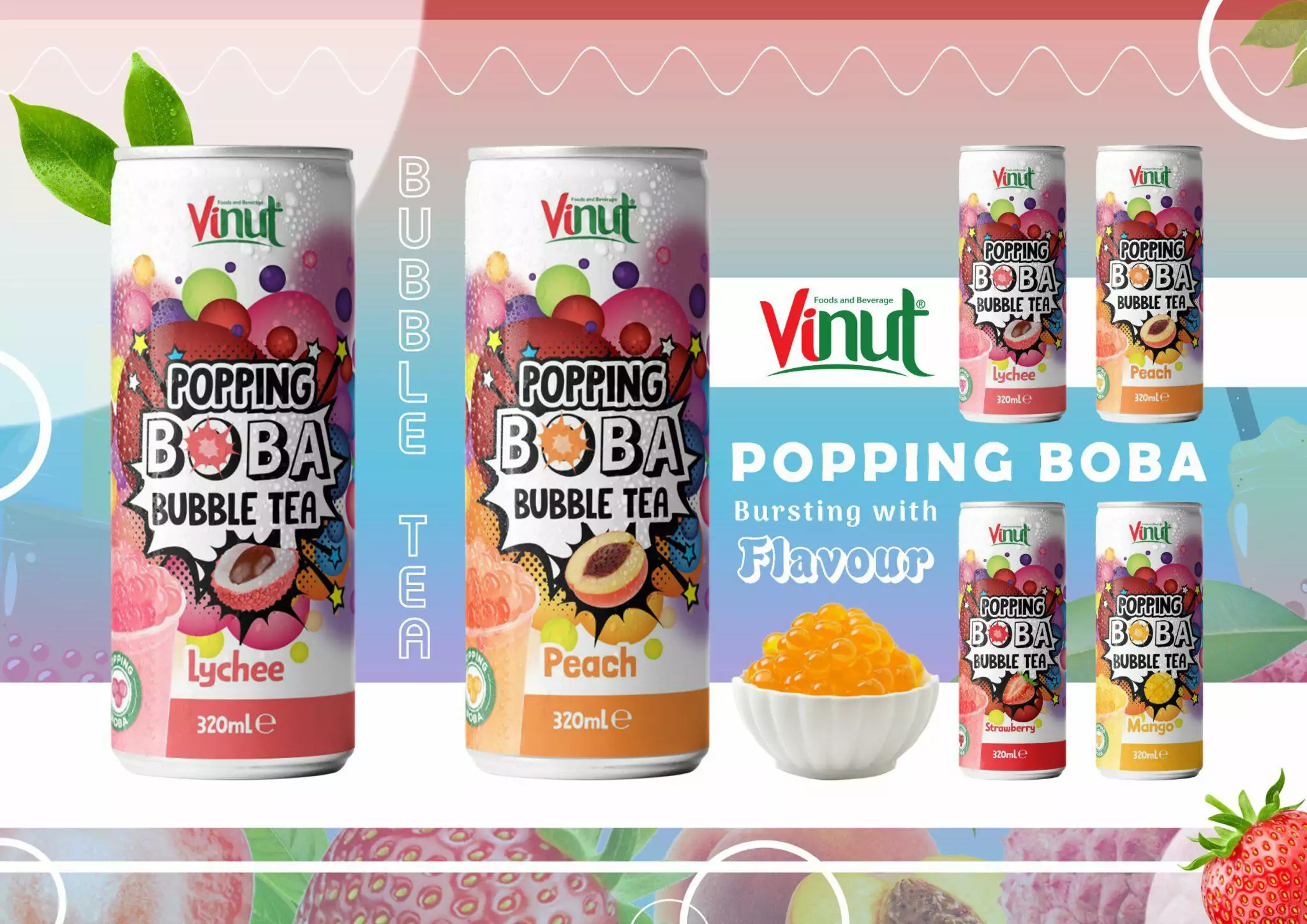 Top 4 Trending Popping Boba Bubble Tea Drinks 2024 1 Top 4 Trending Popping Boba Bubble Tea Drinks 2024