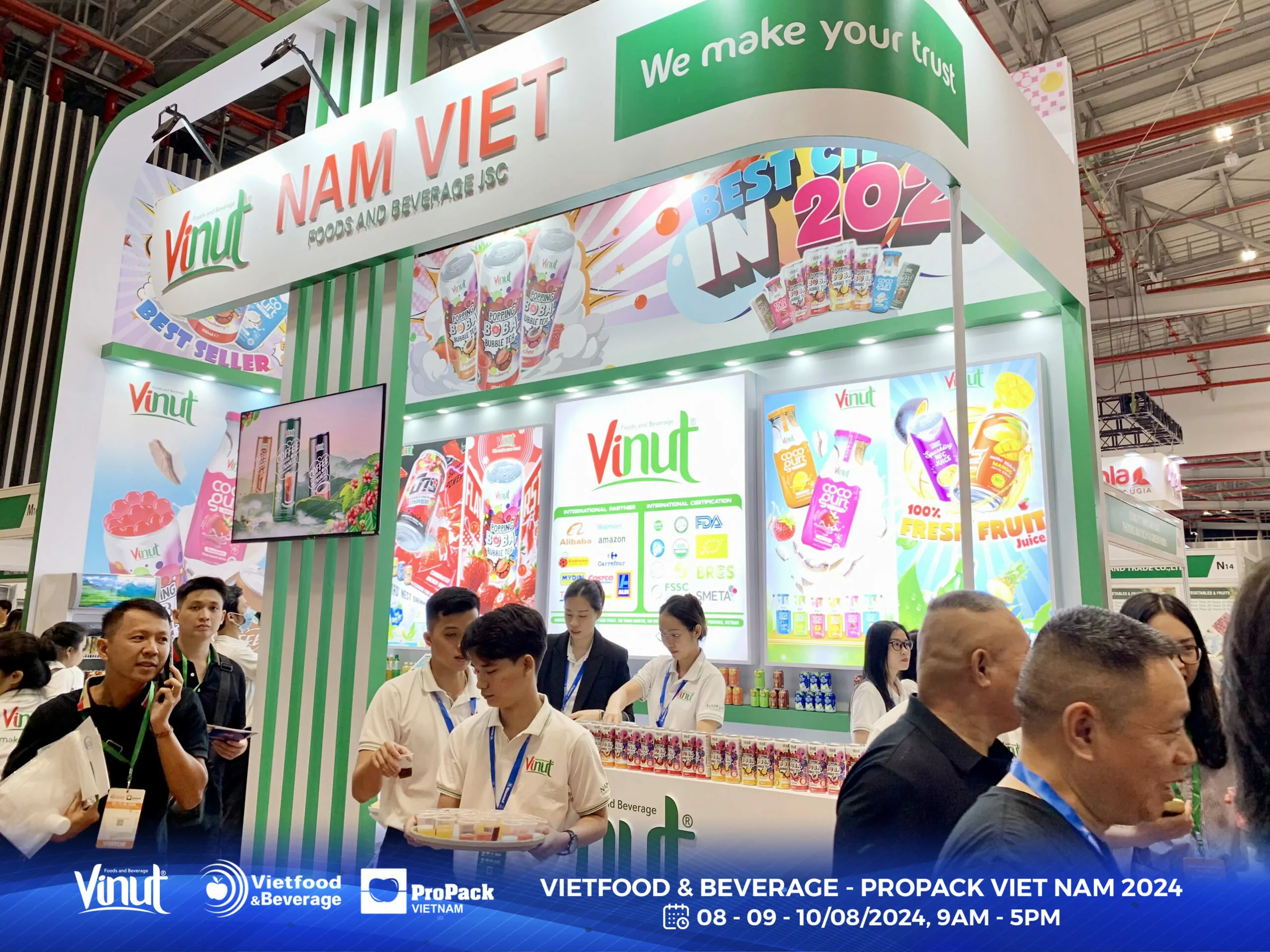 Vinut Attends Vietfood & Beverage – Propack Vietnam 2024 1 Vinut Attends Vietfood & Beverage - Propack Vietnam 2024