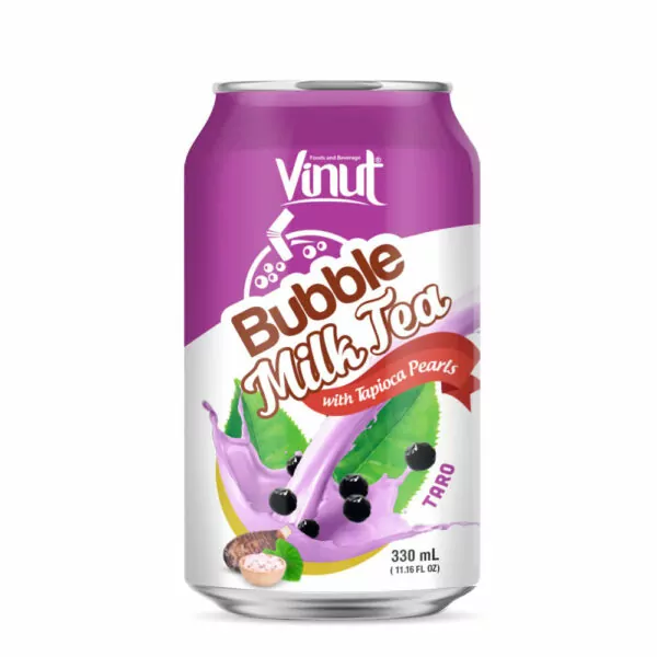 16.16 fl oz Vinut Taro Bubble milk tea with Tapioca Pearls