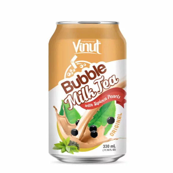 16.16 fl oz Vinut Original Bubble Milk Tea with Tapioca Pearls