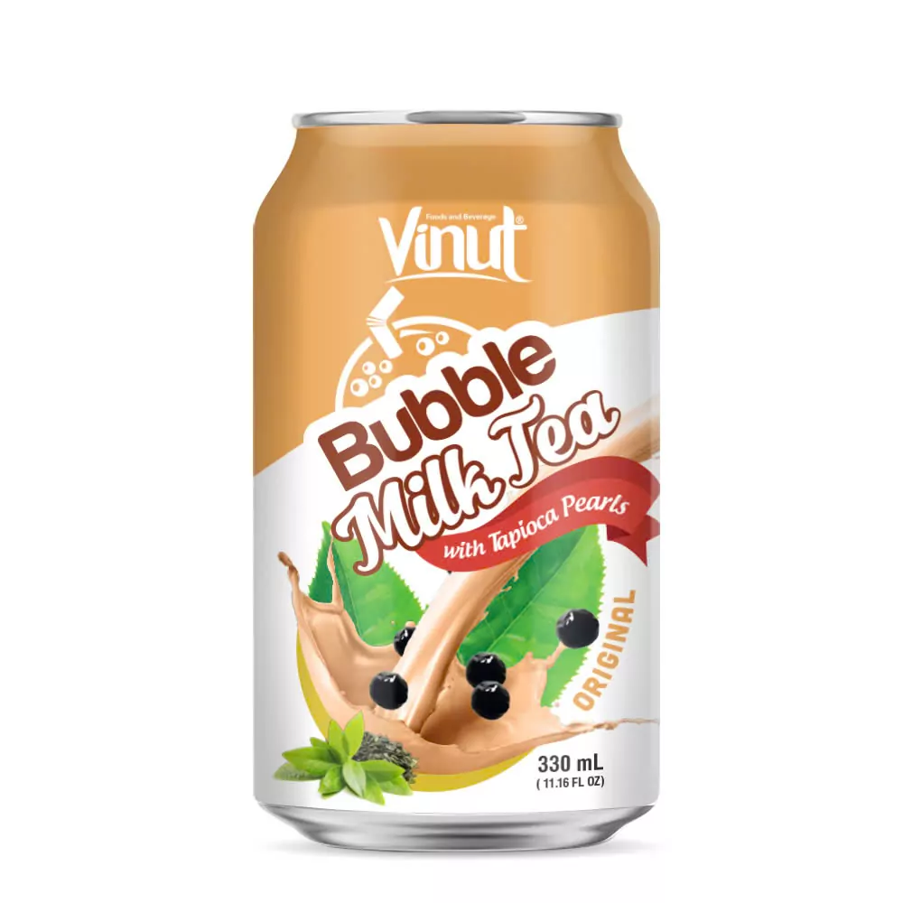 16.16 fl oz Vinut Original Bubble Milk Tea with Tapioca Pearls