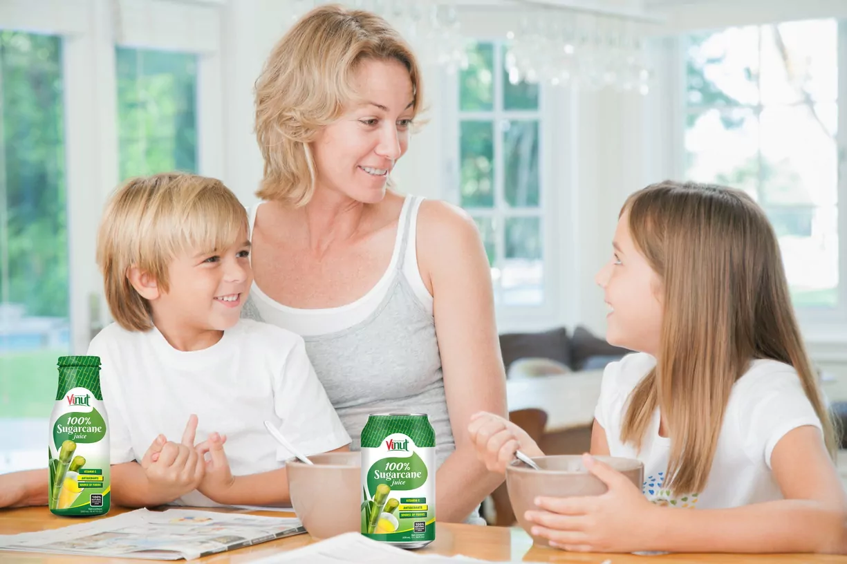 250ml (7) VINUT 250ml 100% Natural Sugarcane Juice (Rich in Vitamin C, Antioxidants, and Fiber) - Image 6