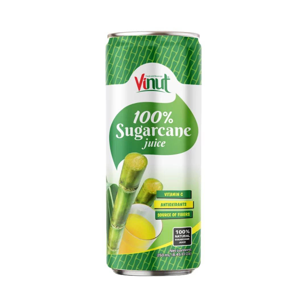 VINUT 250ml 100% Natural Sugarcane Juice (Rich in Vitamin C, Antioxidants, and Fiber)