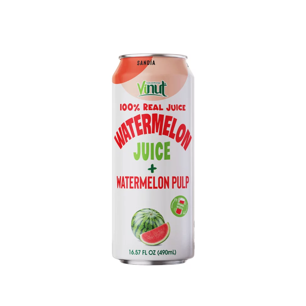 16.57 FL OZ Vinut 100% Real Watermelon juice with pulp