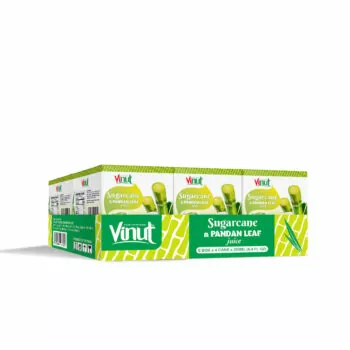 VINUT 250ml 100% Natural Sugarcane & Panda Leaf Juice (Rich in Vitamin C, Antioxidants, and Fiber)
