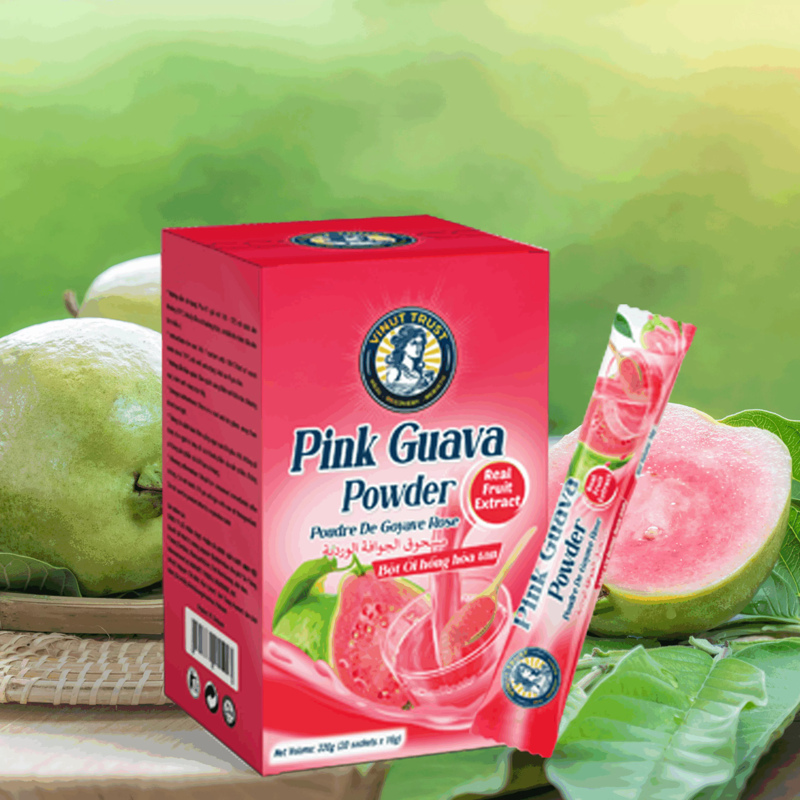 Vinut Trust 320g 100% Natural Instant Pink Guava Powder