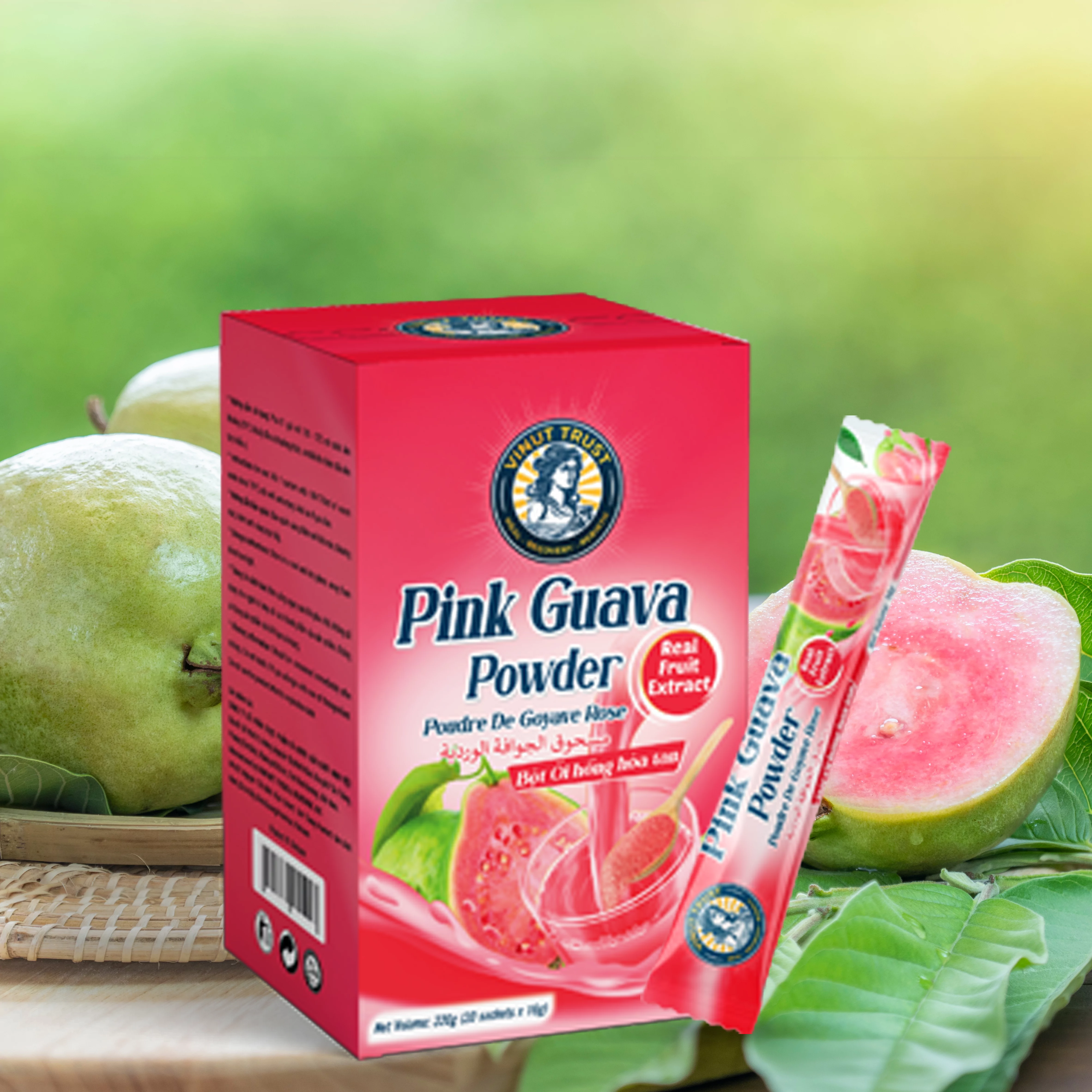Vinut Trust 320g 100% Natural Instant Pink Guava Powder