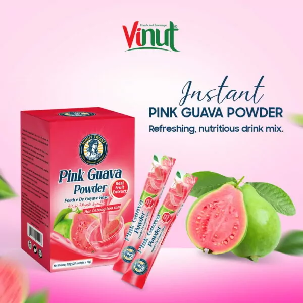 Vinut Trust 320g 100% Natural Instant Pink Guava Powder