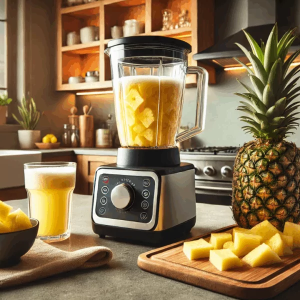 How to Make the Perfect Pineapple Juice at Home? 23 VINUT_Step 2: Blend the Pineapple