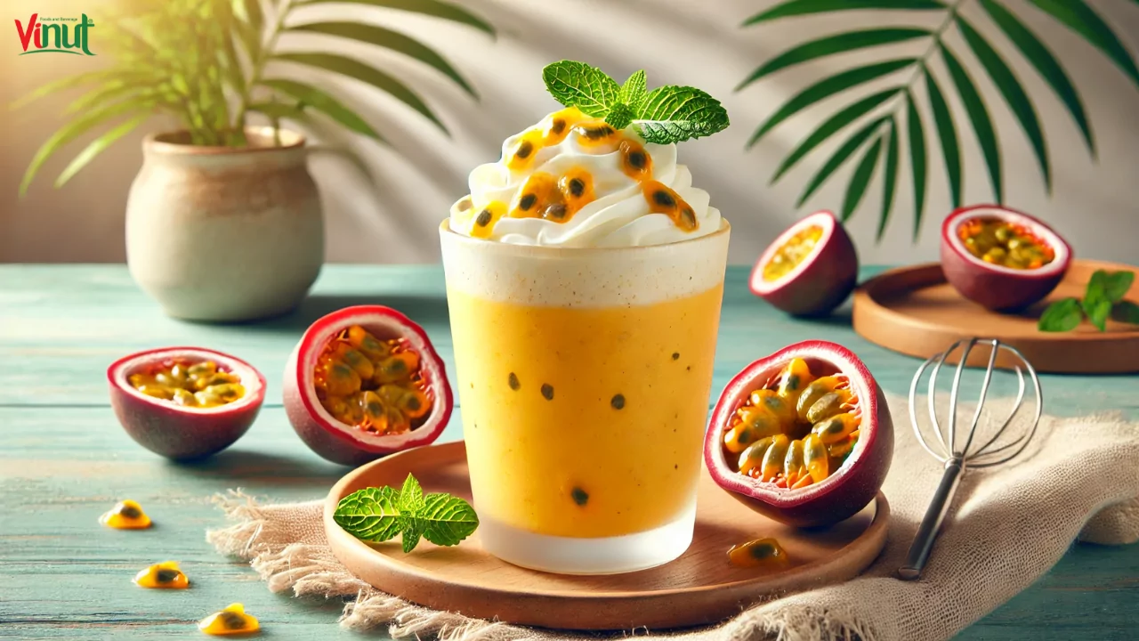 Refreshing Summer Drinks: Passion Fruit Juice Ideas to Try 20 VINUT_Tropical Passion Fruit Smoothie