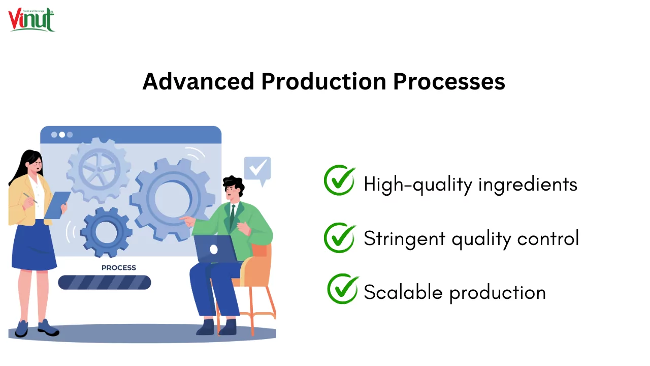 Unlock the Potential of Your Brand with Customized Fruit Beverages 10 VINUT_Advanced Production Processes