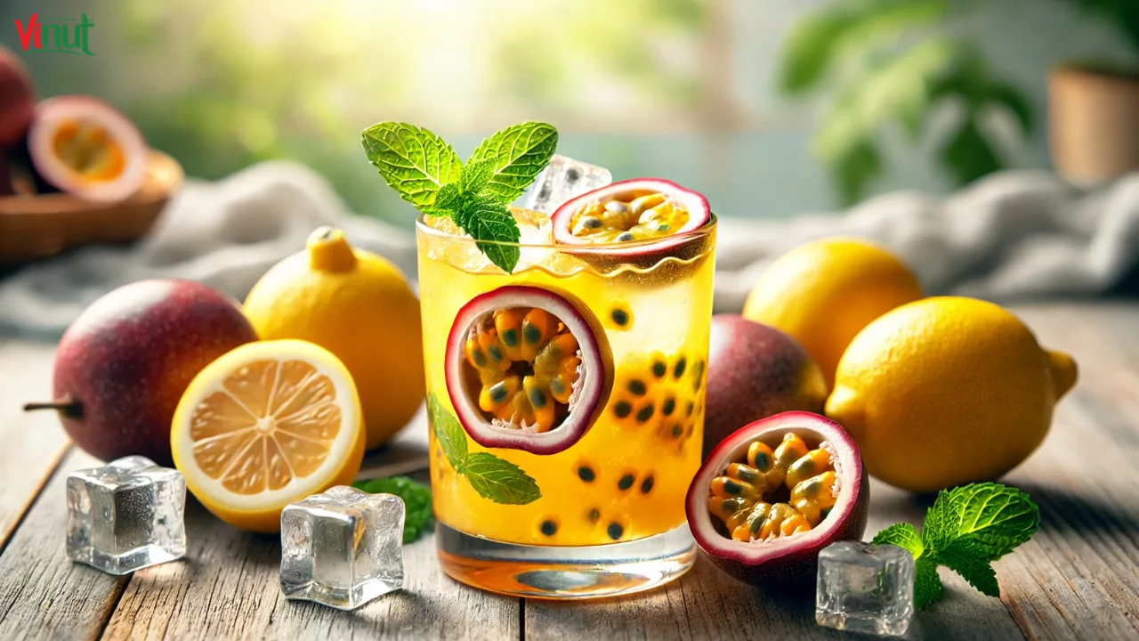 Refreshing Summer Drinks: Passion Fruit Juice Ideas to Try 24 VINUT_Passion Fruit Lemonade
