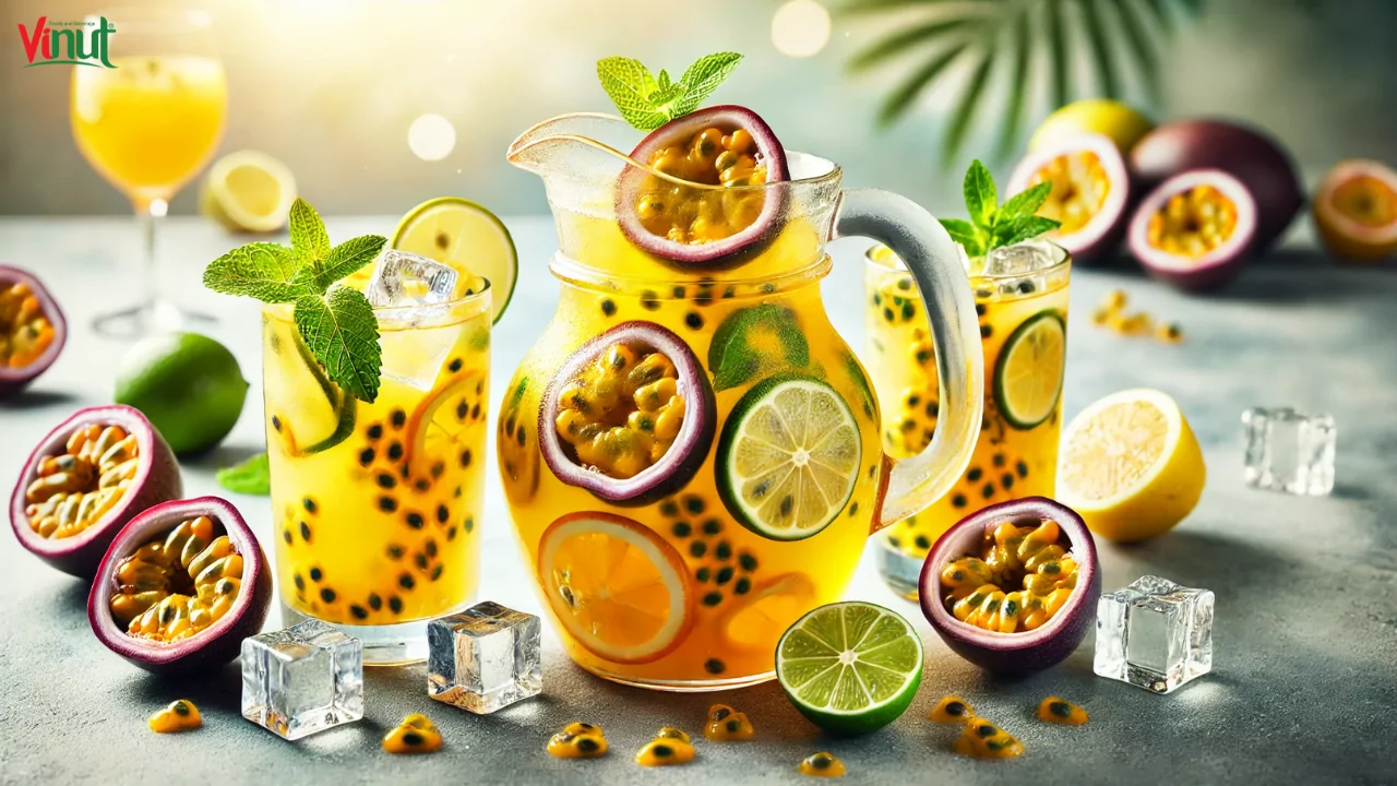 Refreshing Summer Drinks: Passion Fruit Juice Ideas to Try 25 VINUT_Passion Fruit Sangria (Non-Alcoholic)