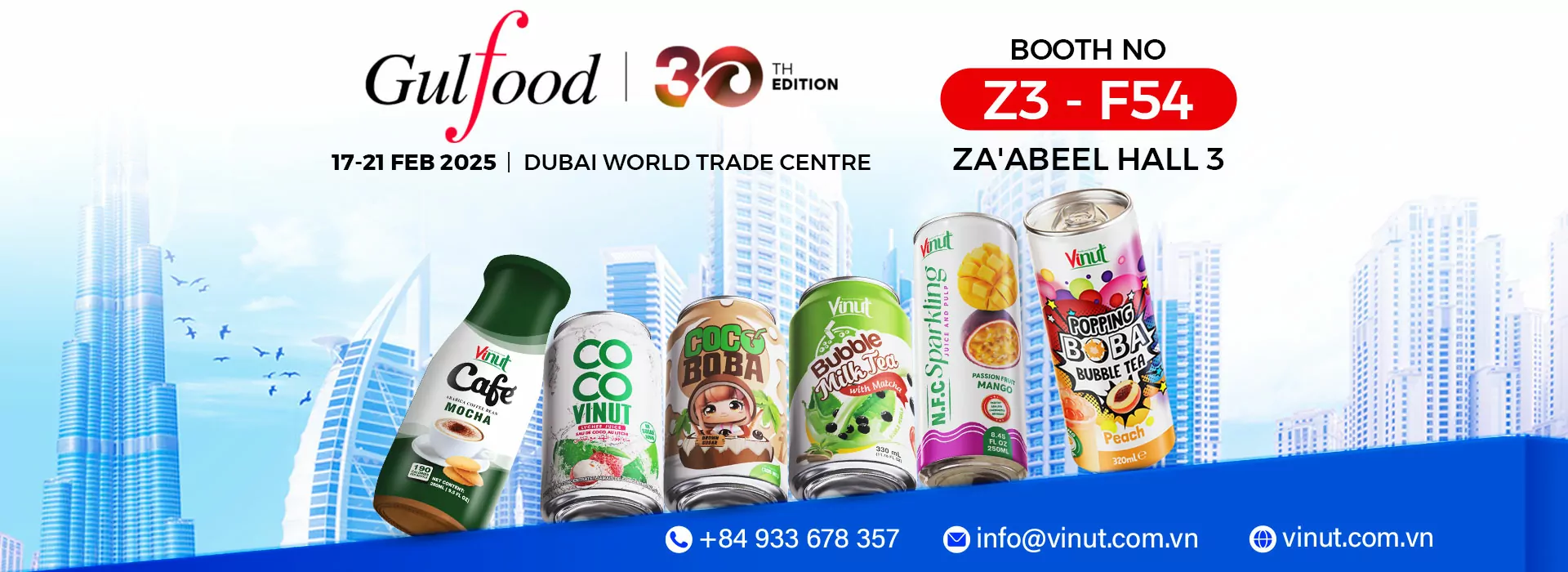 VINUT at Gulfood 2025: Showcasing Innovation in Natural Beverages 10