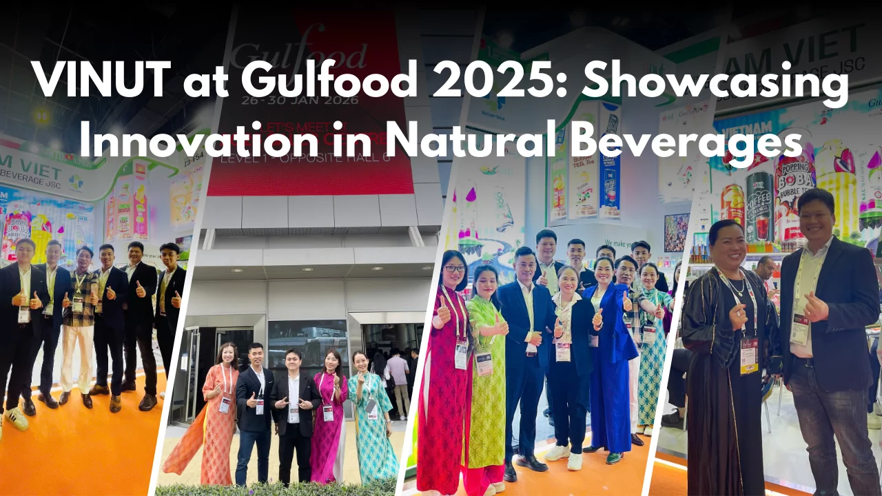 VINUT at Gulfood 2025: Showcasing Innovation in Natural Beverages