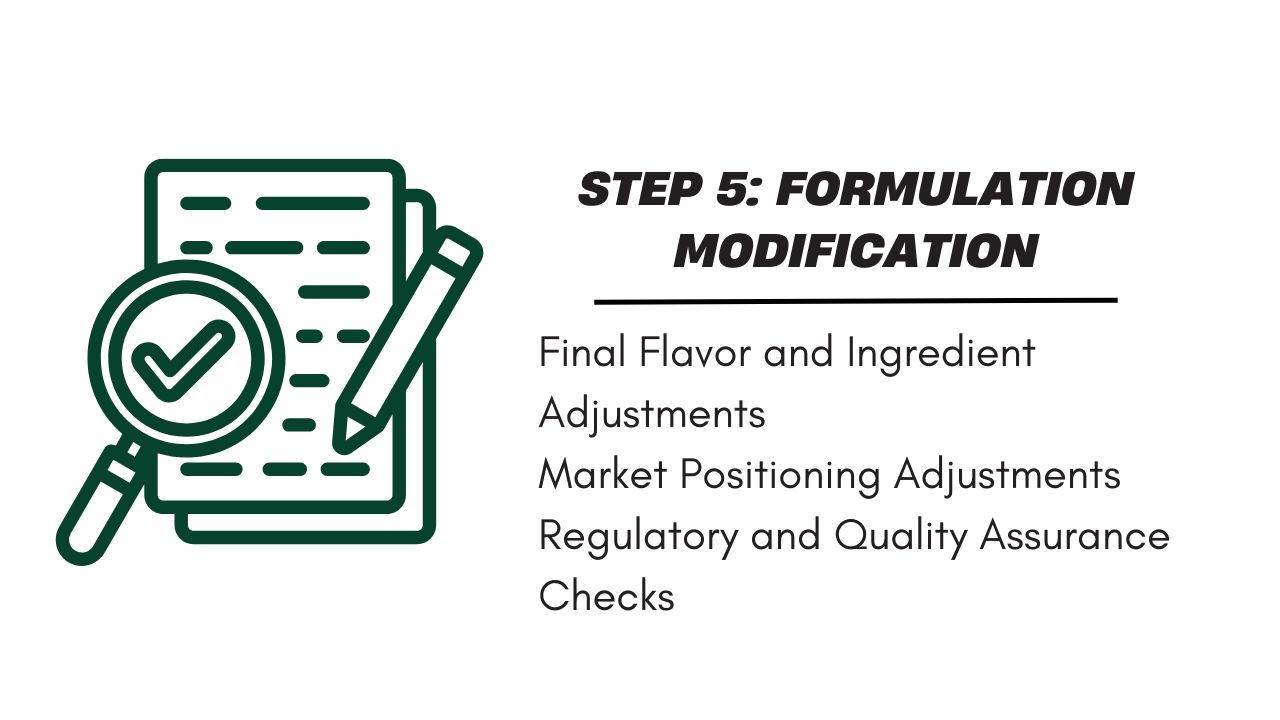 9 Steps to Launching Your Own Fruit Beverage Line with Nam Viet Foods & Beverage 16 Step 5: Formulation Modification – Refining the Product