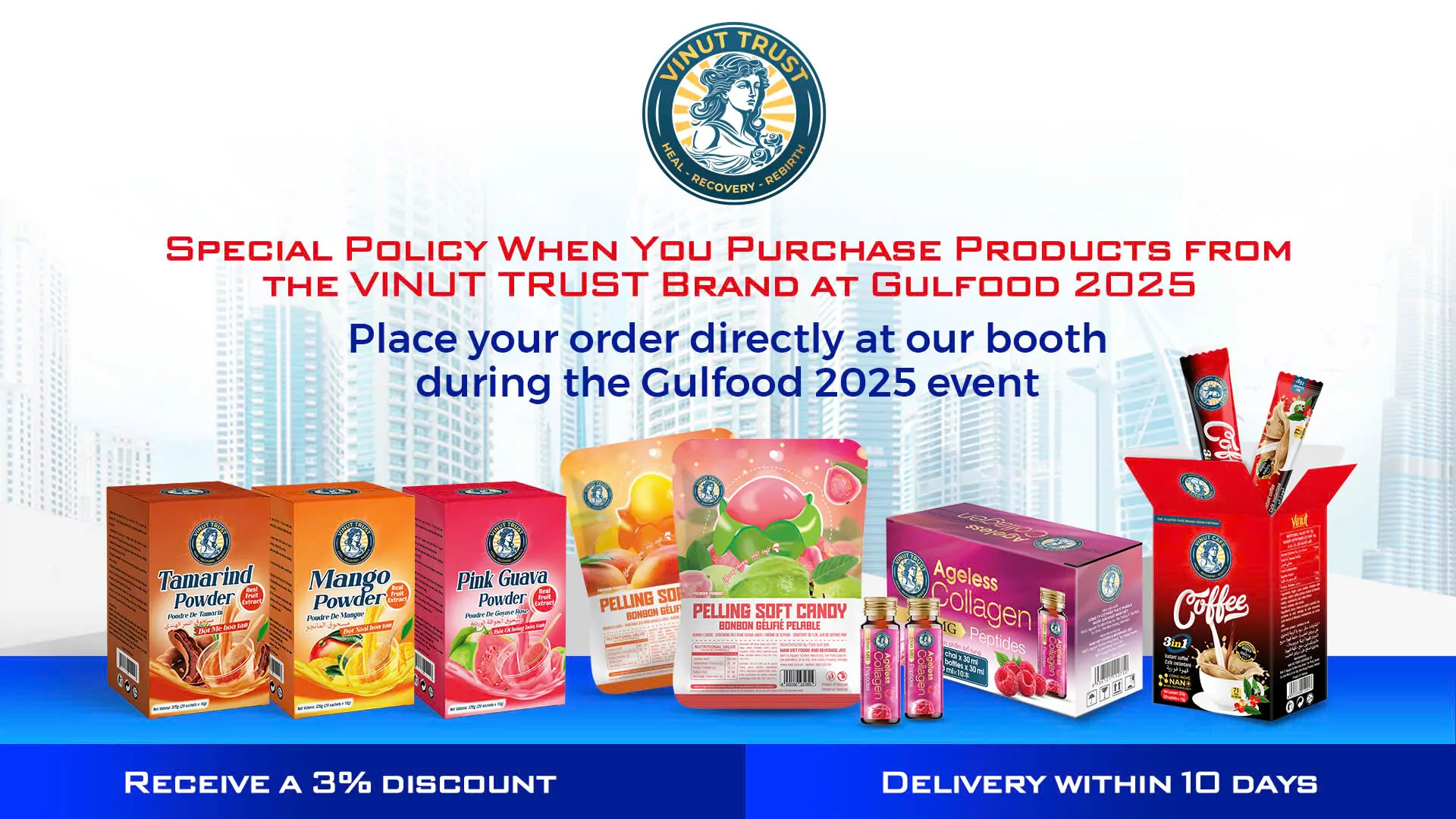 VINUT Brings Premium Beverages to Gulfood 2025: A Must-Visit Exhibition