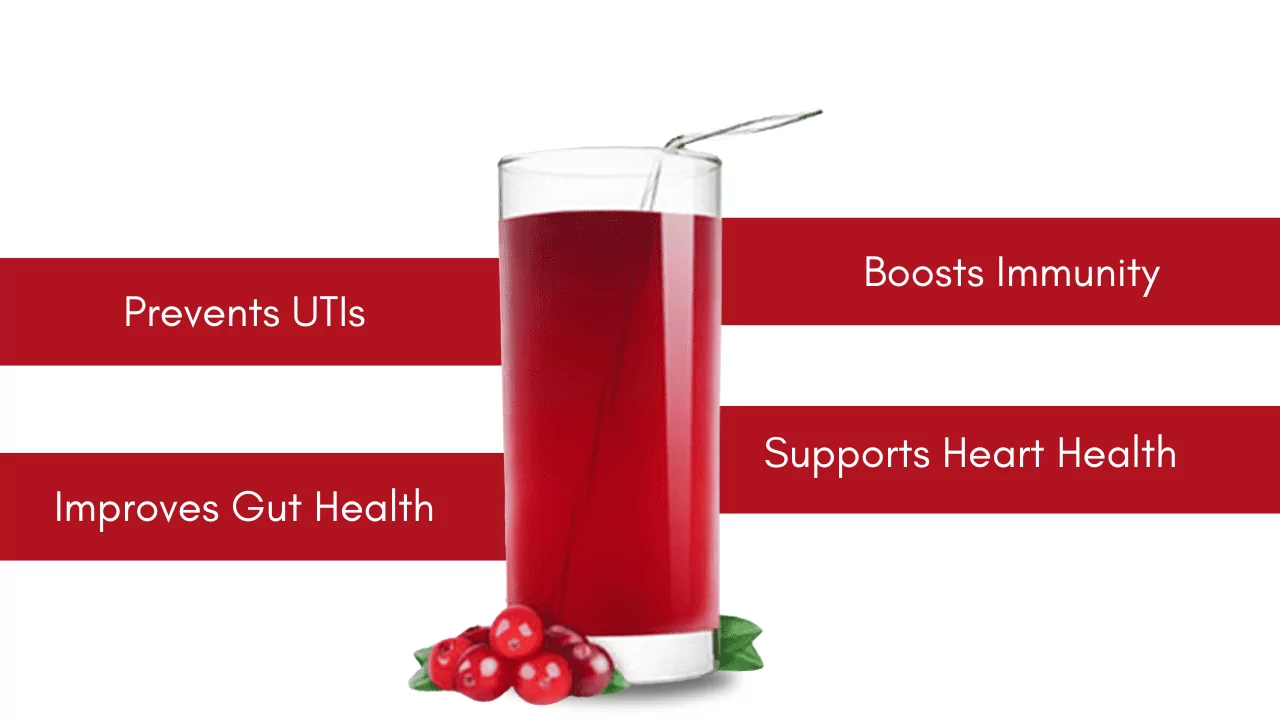 What Happens When You Drink These 5 Superfruit Juices Every Day? 17 VINUT_Cranberry Juice: The Gut and Urinary Tract Protector