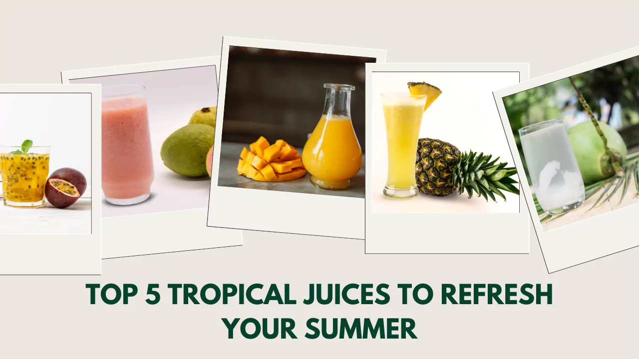 Top 5 Tropical Juices to Refresh Your Summer 16 Top 5 Tropical Juices to Refresh Your Summer