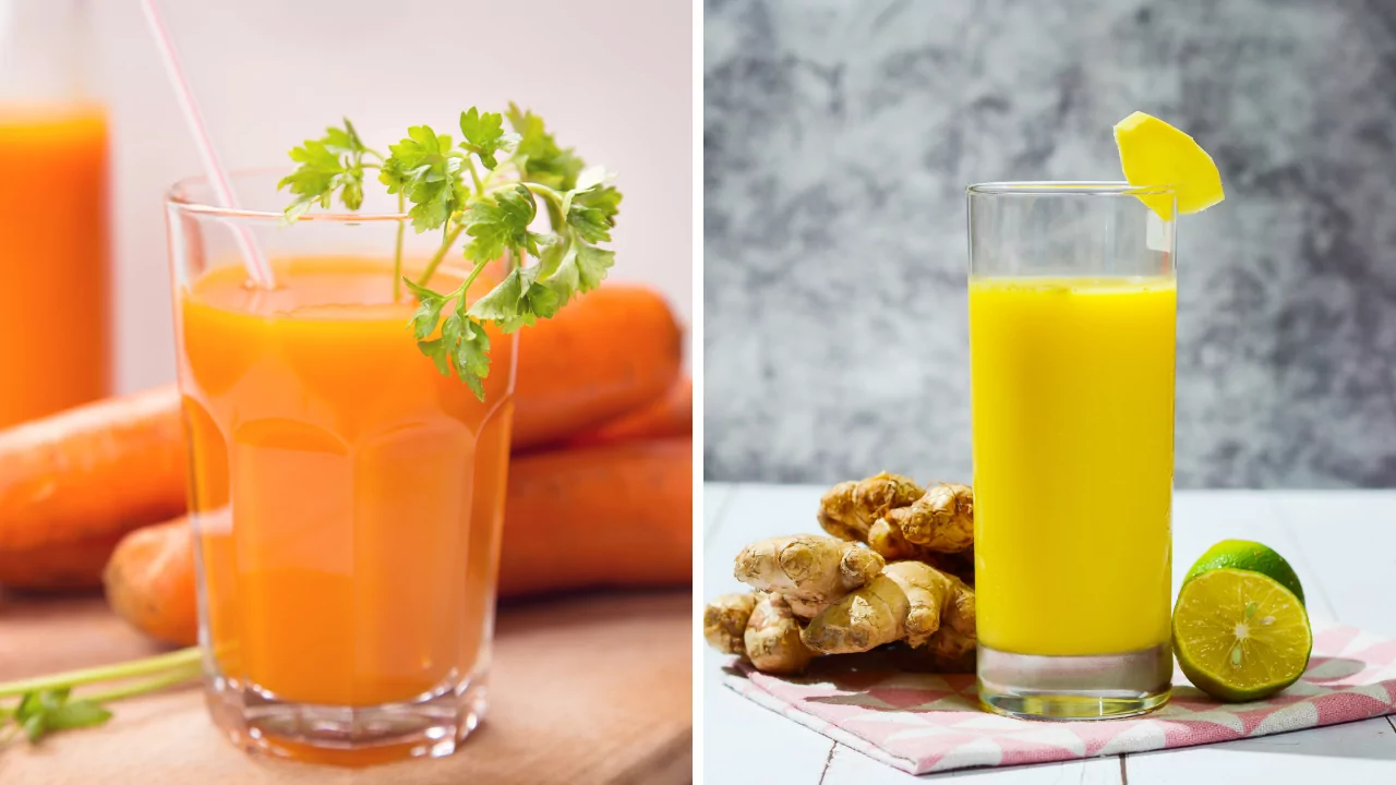 The 5 Best Juices to Start Your Morning 16 VINUT_ Carrot and Ginger Juice: Anti-Inflammatory and Metabolic Support