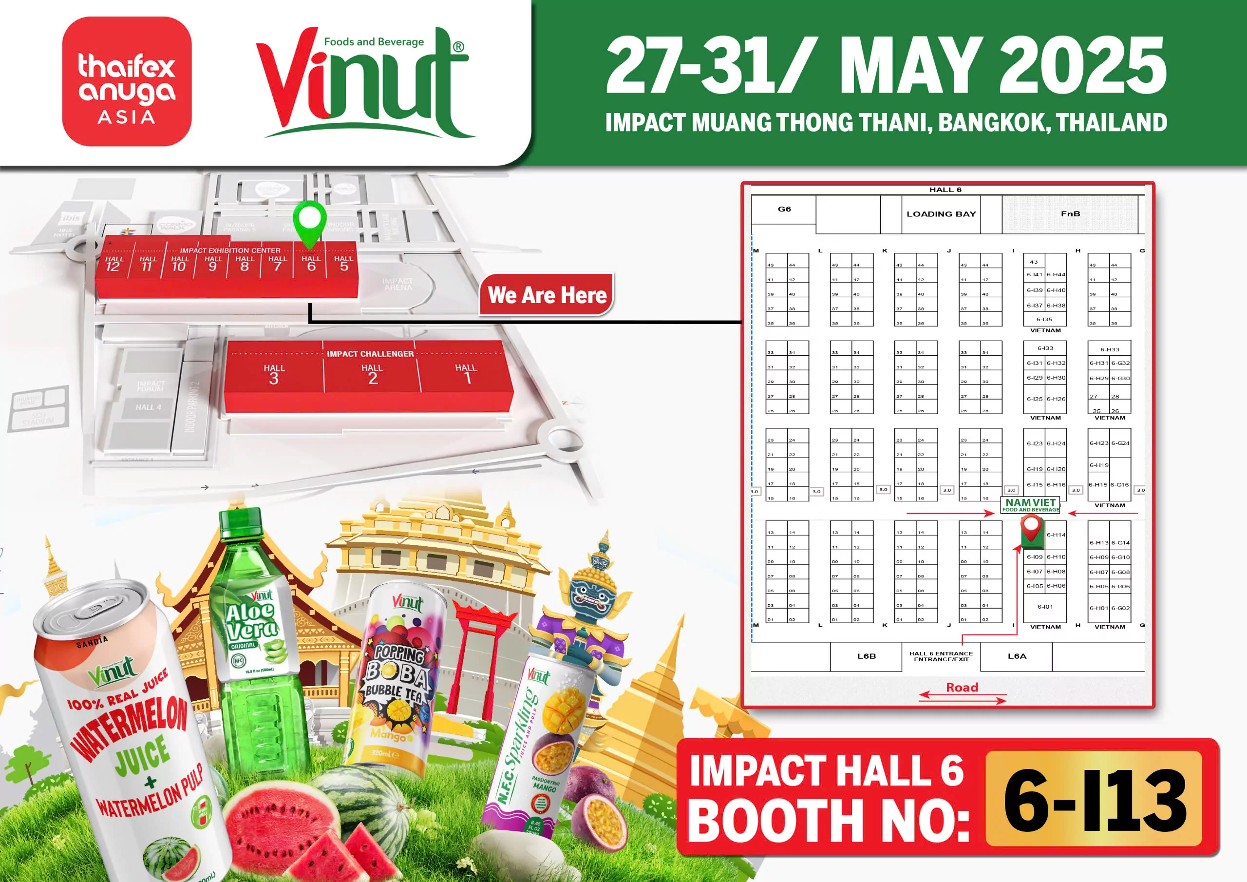 Thaifex 2025 1 VINUT thaifex 2025